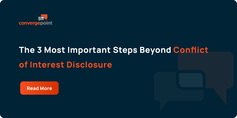 The 3 Most Important Steps Beyond Conflict of Interest Disclosure