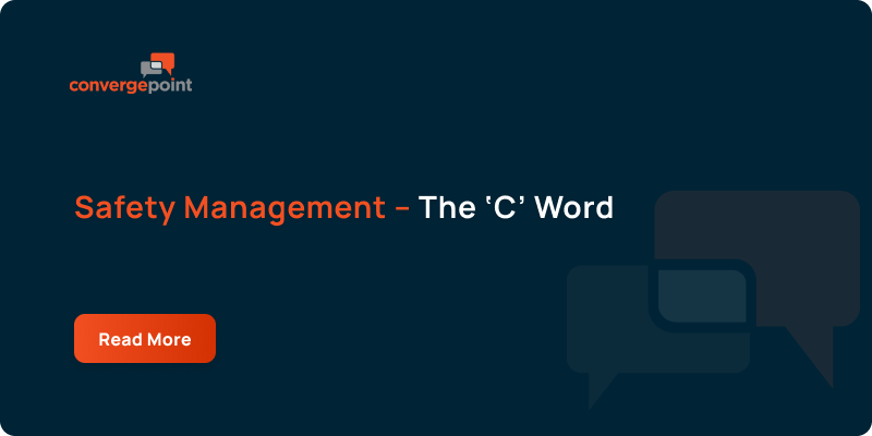 Safety Management – The C Word