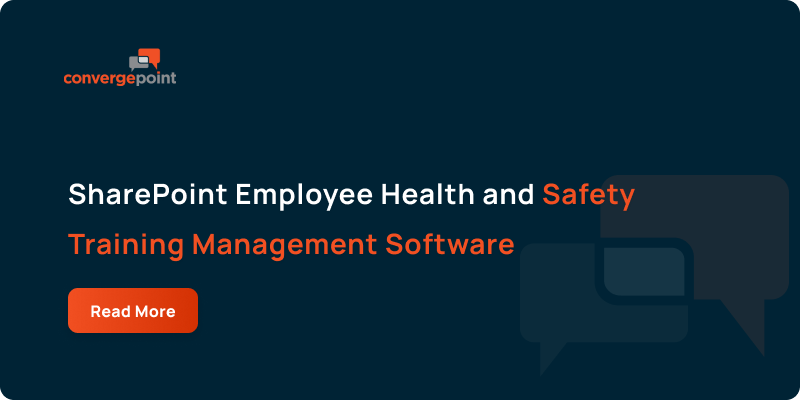 SharePoint Employee Health and Safety Training Management Software