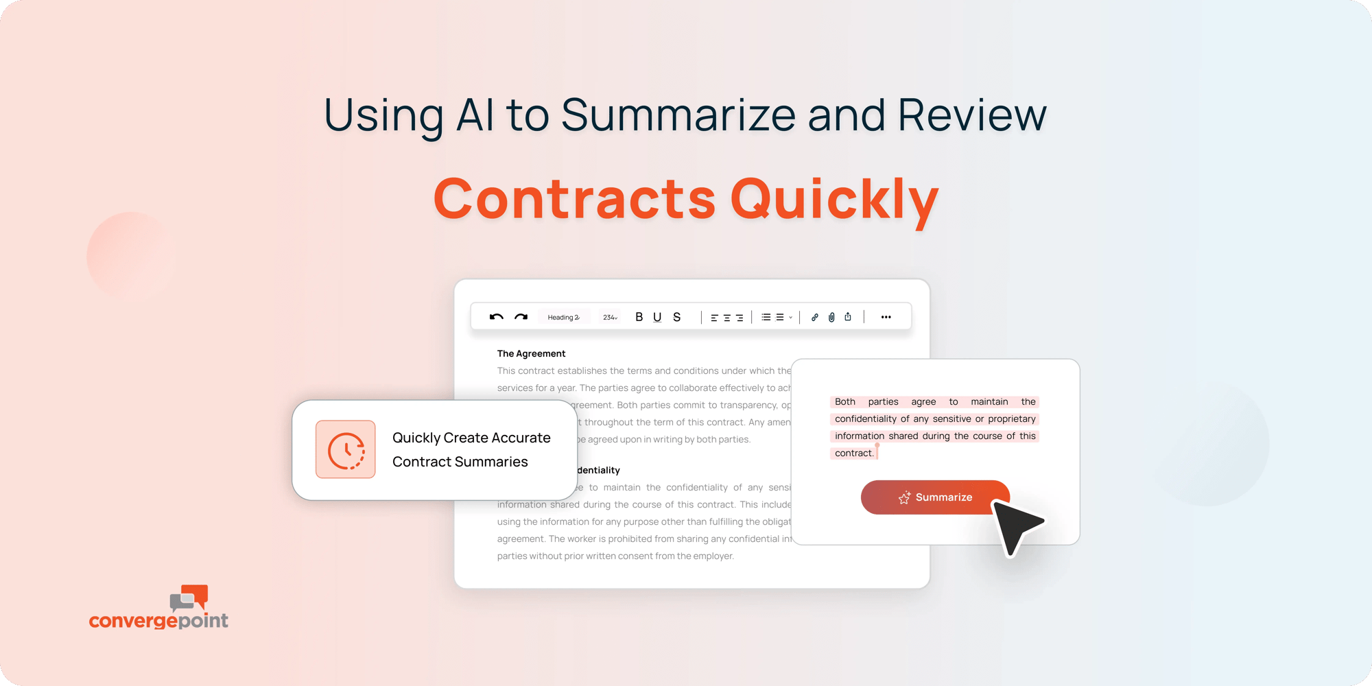 Using AI to Summarize and Review Contracts Quickly