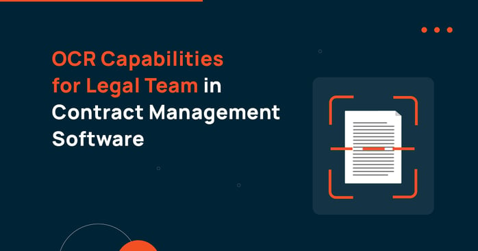 OCR Capabilities for Legal Team in Contract Management Software