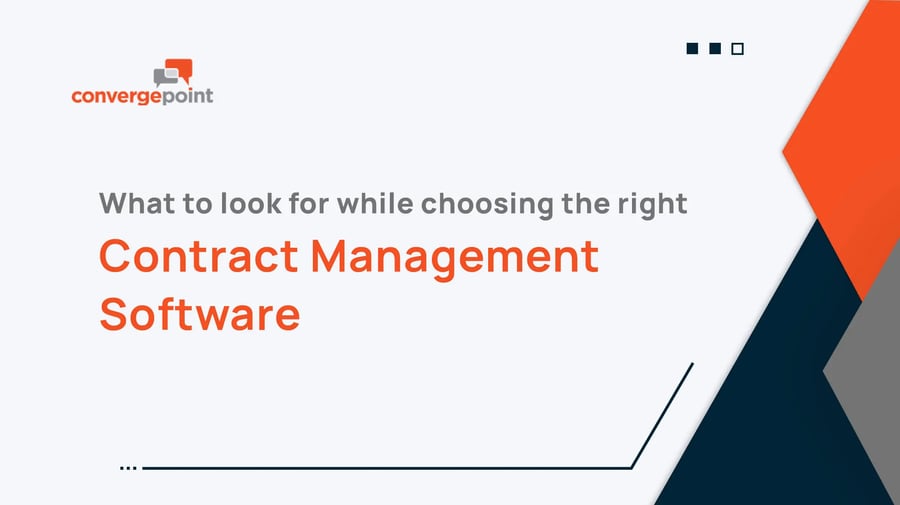 things to consider when choosing the contract management software 