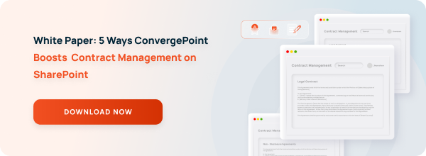 White Paper: 5 Ways ConvergePoint Boosts Contract Management on SharePoint